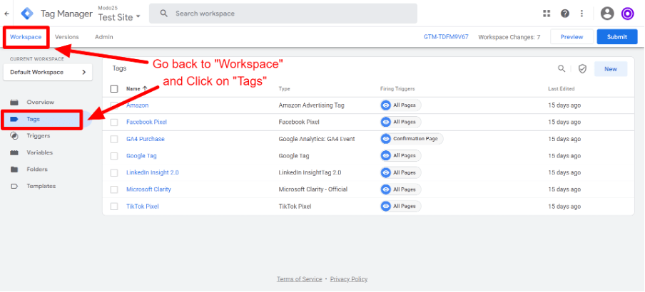 step 5 Google Consent Mode v2 GTM
